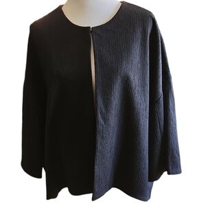 CHICO'S BLACK JACKET